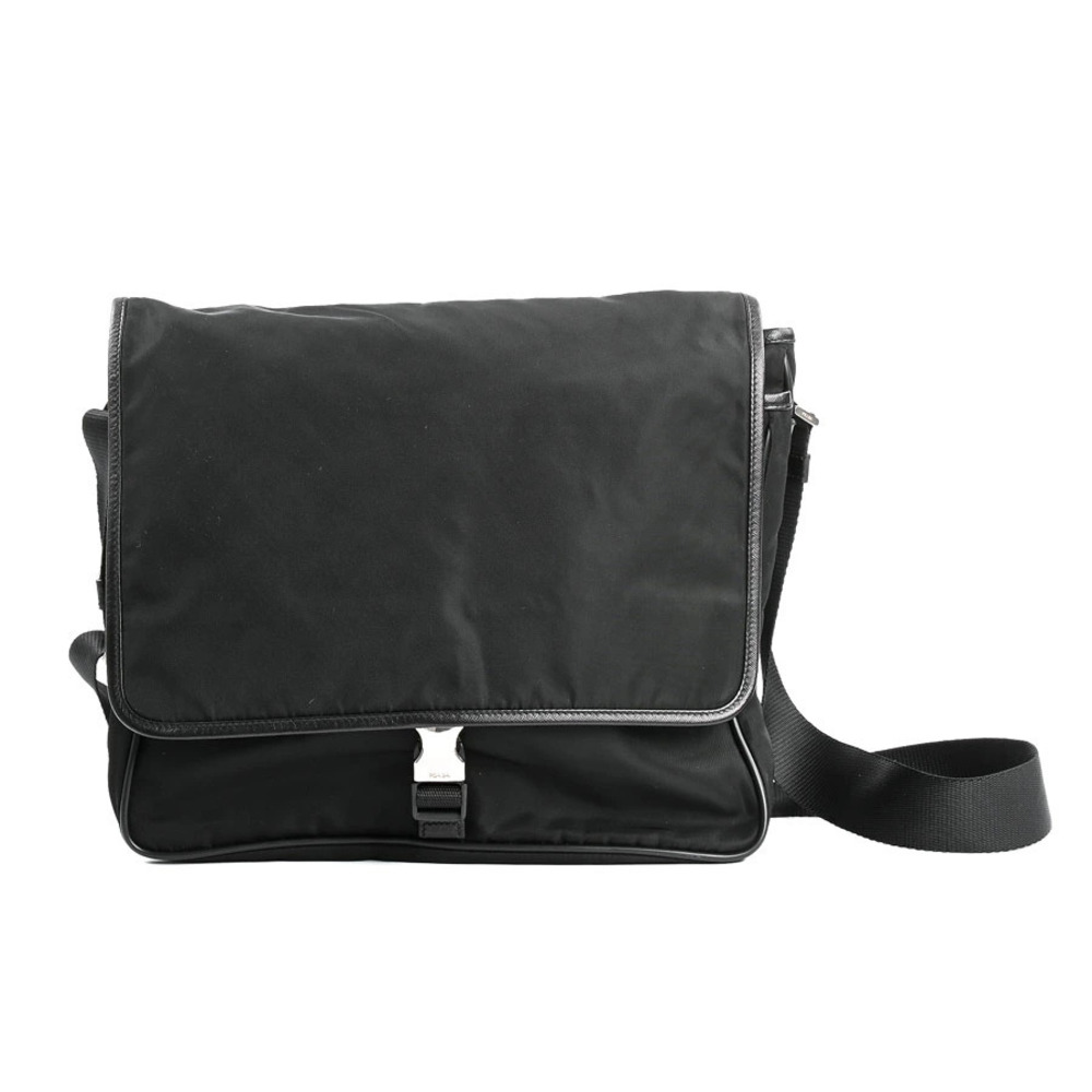 Prada Messenger Bag Shoulder Black